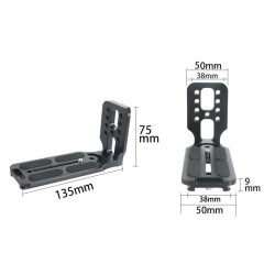 Universal Camera L Bracket Quick Release L Plate 1/4 Inch Screw